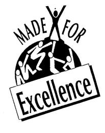 MADE FOR EXCELLENCE trademark