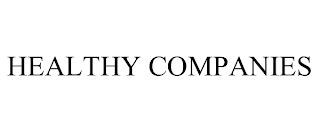 HEALTHY COMPANIES trademark