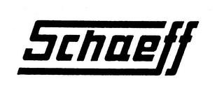 SCHAEFF trademark