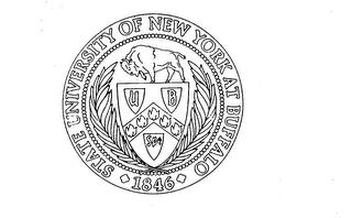 STATE UNIVERSITY OF NEW YORK AT BUFFALO 1846 U B SPE trademark