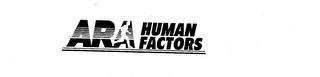 ARA HUMAN FACTORS trademark