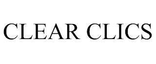 CLEAR CLICS trademark