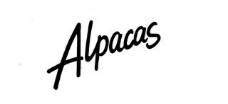 ALPACAS trademark