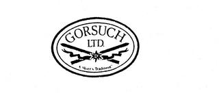 GORSUCH LTD. "A SKIER'S TRADITION" trademark