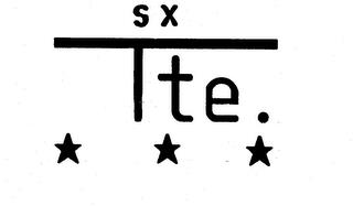 SX TTE. trademark