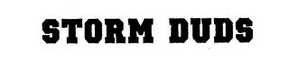 STORM DUDS trademark