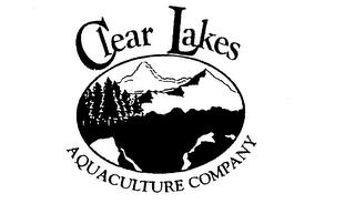 CLEAR LAKES AQUACULTURE COMPANY trademark