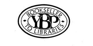 BOOKSELLER TO LIBRARIES YBP trademark