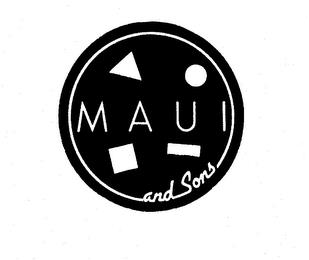 MAUI AND SONS trademark