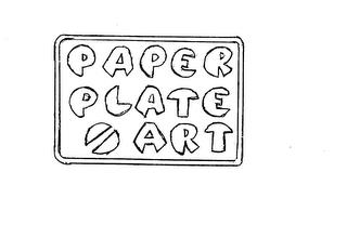 PAPER PLATE ART trademark