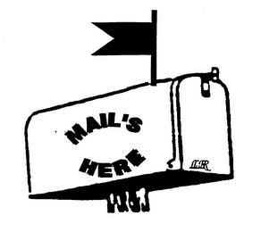 MAIL'S HERE trademark