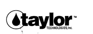 TAYLOR TECHNOLOGIES, INC. trademark