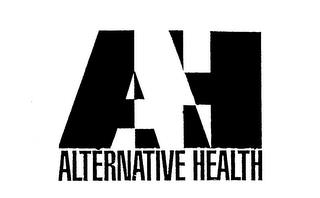 AH ALTERNATIVE HEALTH trademark