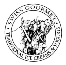 SWISS GOURMET TRADITIONAL ICE CREAMS & YOGURTS trademark