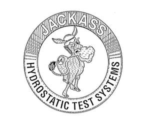 JACKASS HYDROSTATIC TEST SYSTEMS HAMMONDS A trademark