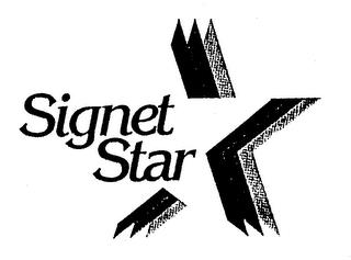 SIGNET STAR trademark