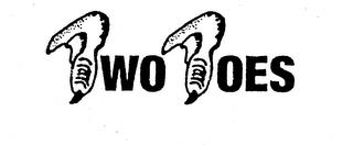 TWO TOES trademark