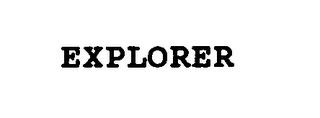 EXPLORER trademark