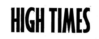 HIGH TIMES trademark