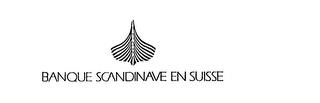 BANQUE SCANDINAVE EN SUISSE trademark