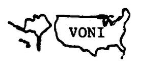 VONI trademark