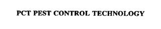 PCT PEST CONTROL TECHNOLOGY trademark