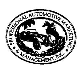 PROFESSIONAL AUTOMOTIVE MARKETING & MANAGEMENT, INC. trademark