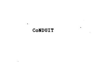 CONDUIT trademark