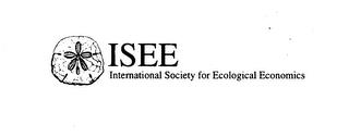 ISEE INTERNATIONAL SOCIETY FOR ECOLOGICAL ECONOMICS trademark