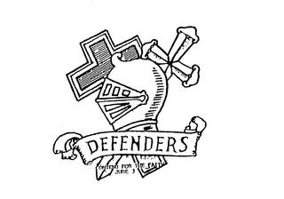 DEFENDERS CONTEND FOR THE FAITH JUDE 3 trademark