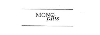 MONO-PLUS trademark