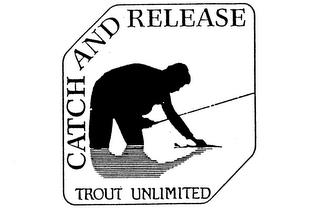 CATCH AND RELEASE TROUT UNLIMITED trademark