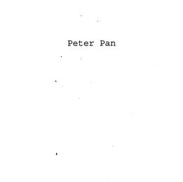 PETER PAN trademark