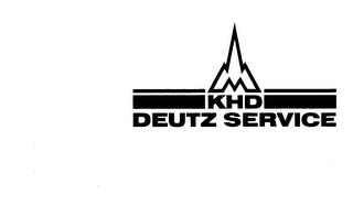 KHD DEUTZ SERVICE trademark