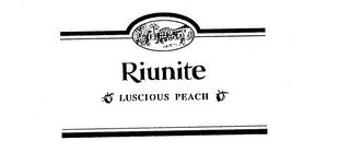 RIUNITE LUSCIOUS PEACH trademark