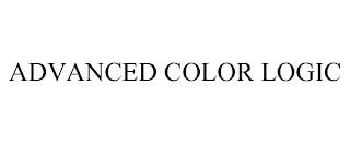 ADVANCED COLOR LOGIC trademark