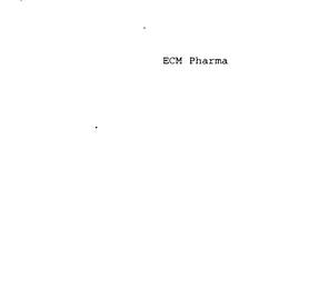 ECM PHARMA trademark