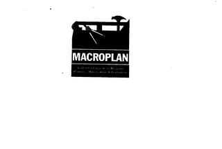 MACROPLAN TOOLKIT FOR LARGE-SCALE PROGRAM PLANNING, MANAGEMENT & EVALUATION trademark