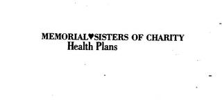 MEMORIAL SISTERS OF CHARITY HEALTH PLANS trademark