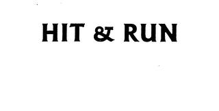 HIT & RUN trademark