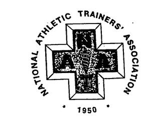 NATIONAL ATHLETIC TRAINERS' ASSOCIATION NATA 1950 trademark