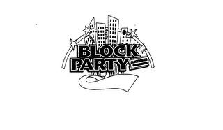 BLOCK PARTY BLOCKBUSTER ENTERTAINMENT trademark