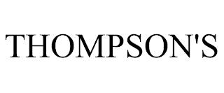 THOMPSON'S trademark