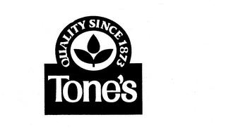 TONE'S QUALITY SINCE 1873 trademark