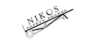 NIKOS SAFETY BRAKES trademark