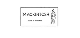 MACKINTOSH MADE IN SCOTLAND trademark