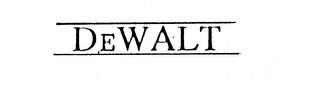 DEWALT trademark