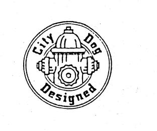 CITY DOG DESIGNED trademark