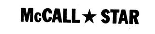 MCCALL STAR trademark