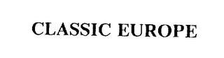 CLASSIC EUROPE trademark